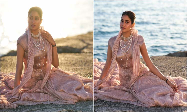 కేన్స్‌లో మెరిసిన జాన్వీ కపూర్