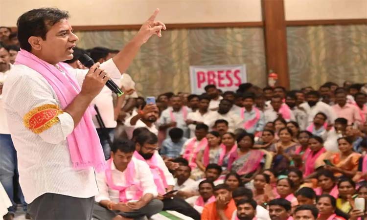 తెలంగాణ సింహగర్జనకు 24 ఏళ్లు:కేటీఆర్