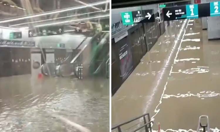 ముంబైని ముంచెత్తిన వర్షం..వీడియోలు ఇవిగో