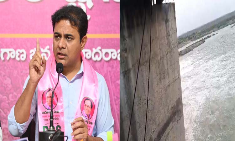 కాంగ్రెస్ నిర్లక్ష్యంతో ప్రమాదంలో జూరాల: కేటీఆర్