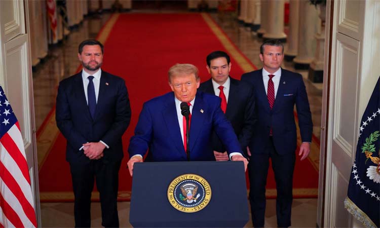 Trump:ఇరాన్‌-ఇజ్రాయెల్‌ యుద్ధం ముగిసింది