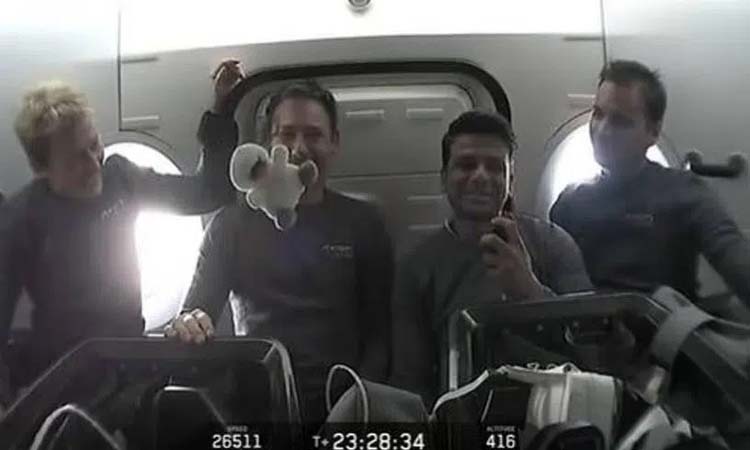 వీడియో..అంతరిక్షం నుండి శుభాంశు