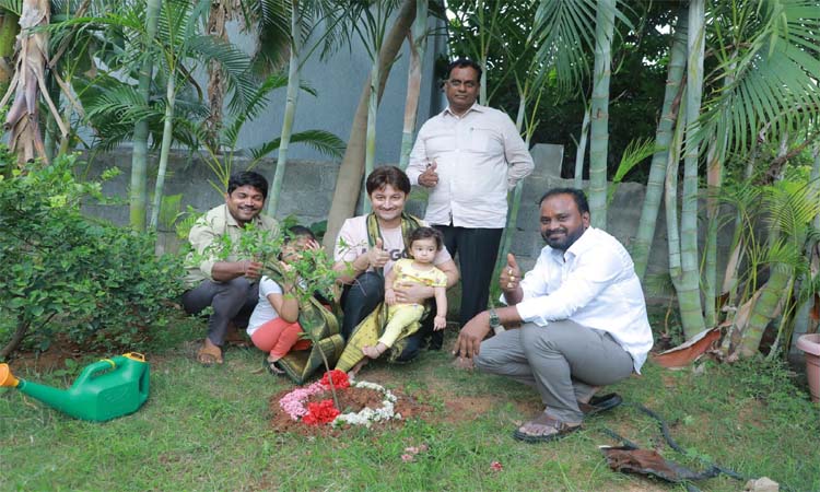 GIC:హరితసేనలో చిన్నారి ఆర్విరెడ్డి