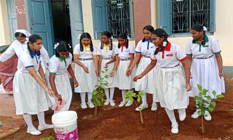 హరితసేనలో సెయింట్ జాన్స్‌ స్కూల్ విద్యార్థులు