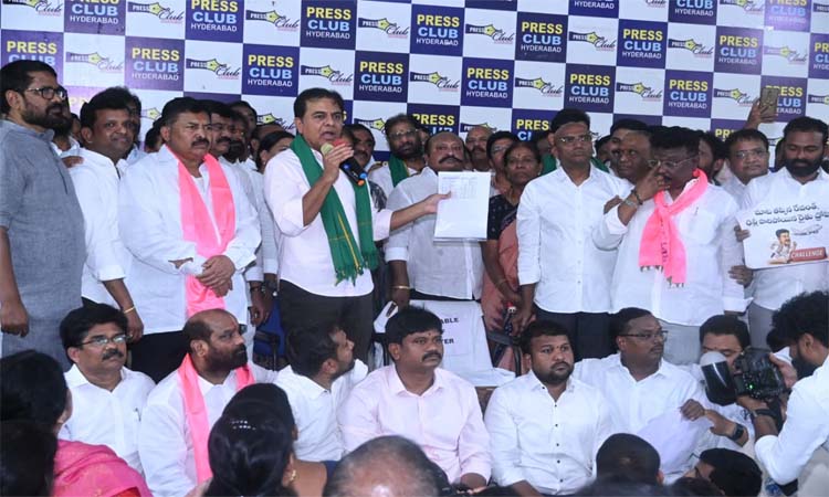 చర్చకు వచ్చే దమ్ము లేదు: కేటీఆర్