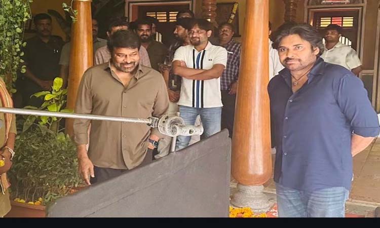 ‘ఉస్తాద్ భగత్ సింగ్’..సెట్‌లో చిరంజీవి