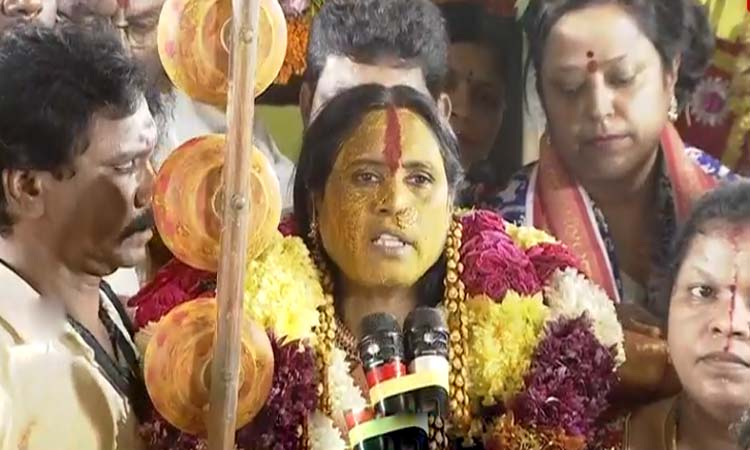 ఈ ఏడాది భారీ వర్షాలు: స్వర్ణలత ‘రంగం’