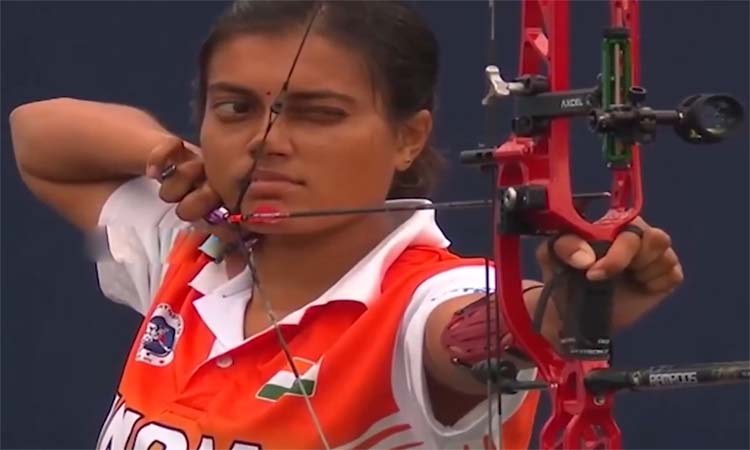 ఆర్చరీలో తెలంగాణ బిడ్డ..స్వర్ణ పతకం