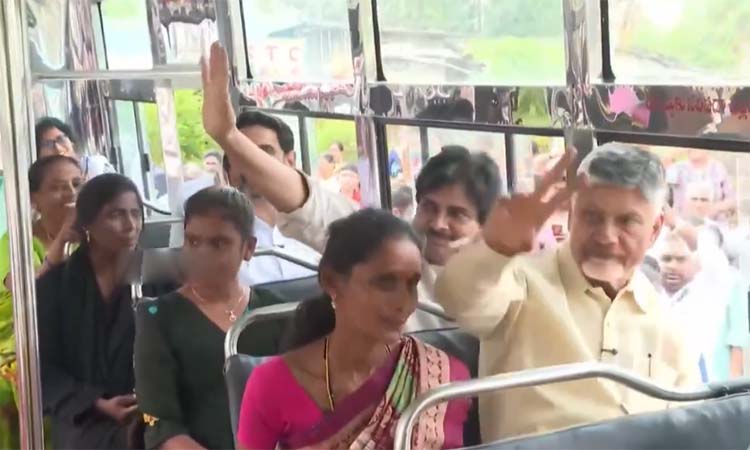 AP:మహిళలకు ఉచిత బస్సు పథకం ప్రారంభం