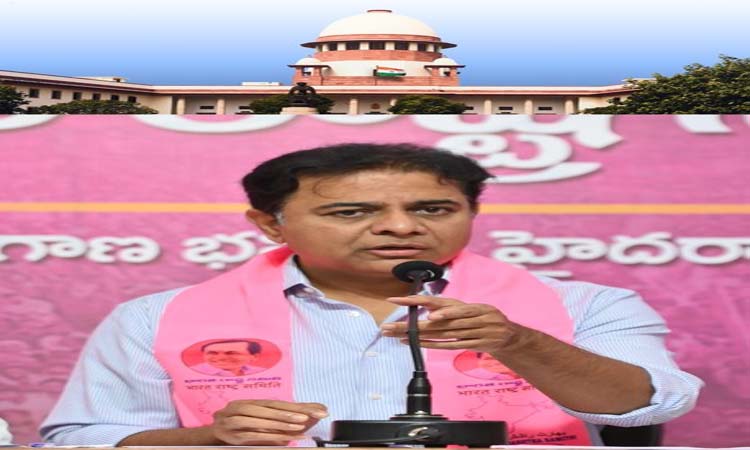 ఫిరాయింపు ఎమ్మెల్సీలపై సుప్రీంకోర్టుకు కేటీఆర్