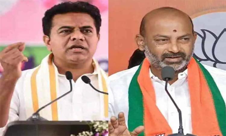 బండి సంజయ్‌కు కేటీఆర్ లీగల్ నోటీసు