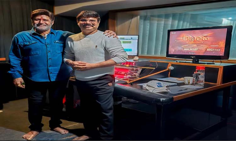 BB4:అఖండ 2 డబ్బింగ్ పూర్తి