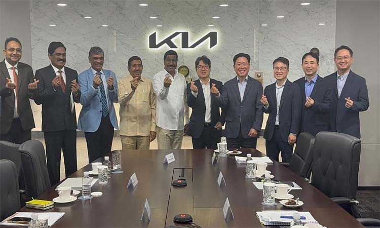 కియా హెడ్‌క్వార్టర్స్‌లో ఏపీ మంత్రులు