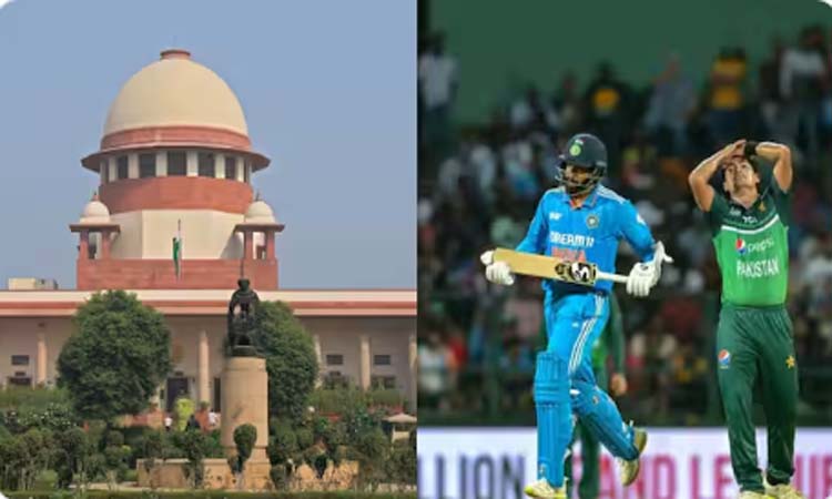 భారత్‌ – పాక్ మ్యాచ్ రద్దుపై సుప్రీం