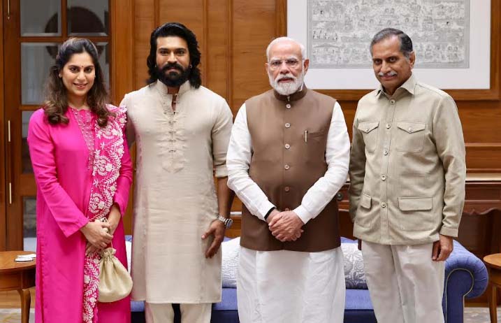 ప్రధాని మోదీతో రామ్ చరణ్