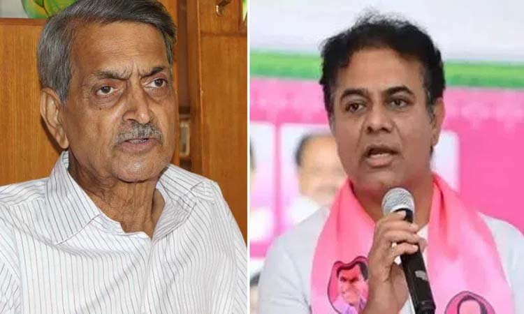 విద్యాసాగర్‌ రావుకు కేటీఆర్‌ నివాళి