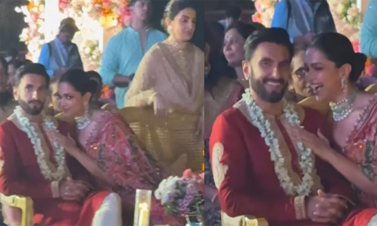 దీపికా–రణవీర్..వెడ్డింగ్ మూమెంట్!