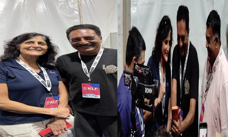 సునీతా విలియమ్స్‌ను కలిసిన ప్రకాశ్ రాజ్