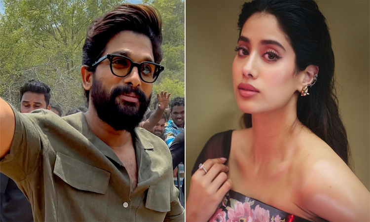 అల్లు అర్జున్‌తో జాహ్నావి!