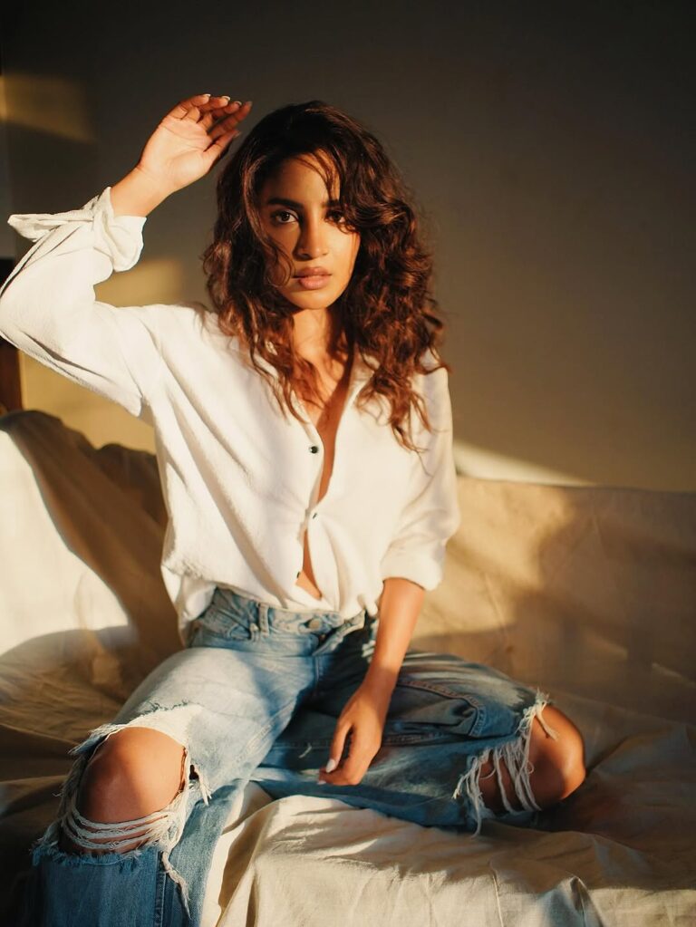 Ayra Krishna stunning in white