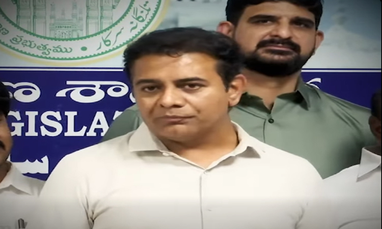 రేవంత్ రెడ్డి..గజ దొంగ:కేటీఆర్