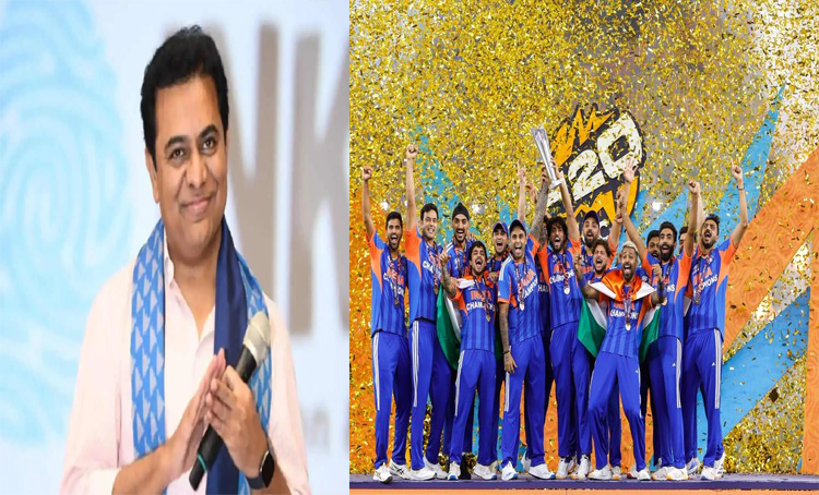 టీమిండియాపై కేటీఆర్ ప్రశంసలు