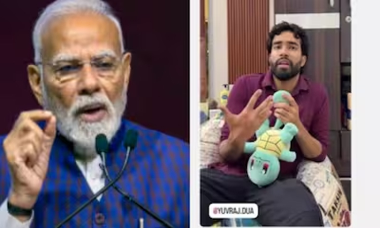 యూట్యూబర్‌ వీడియో షేర్ చేసిన మోదీ