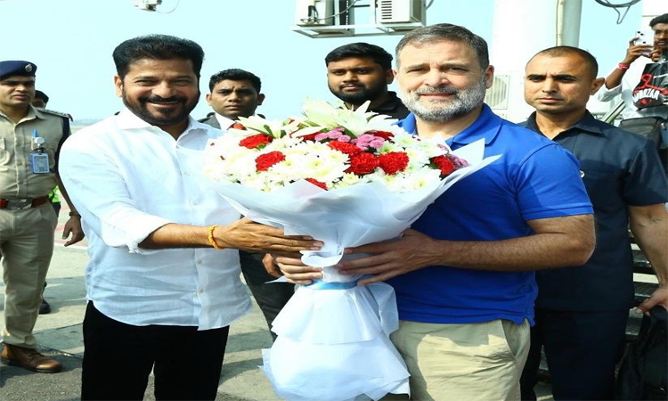 TG:రాహుల్‌కి సీఎం రేవంత్ స్వాగతం