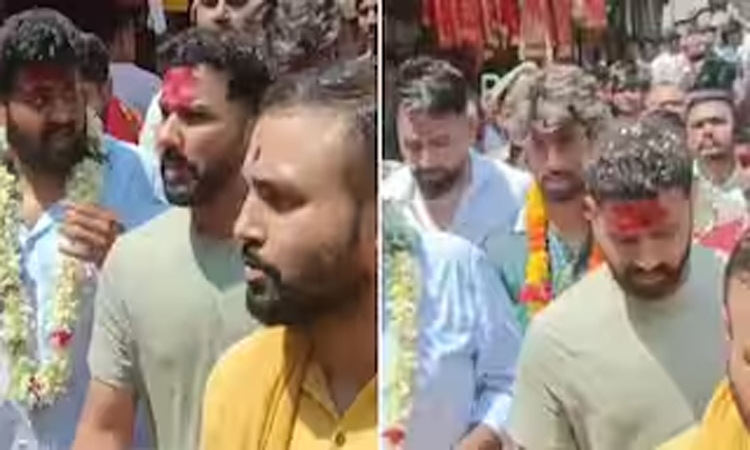 కామాఖ్య దేవి ఆలయంలో రోహిత్