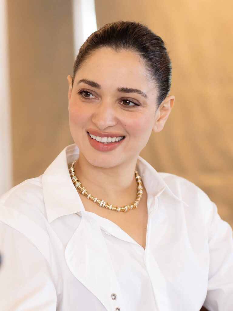 Tamannah Bhatia White Dress Look