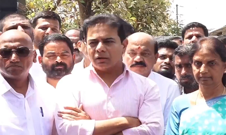 KTR:క్రిశాంక్ అరెస్టు అప్రజాస్వామికం