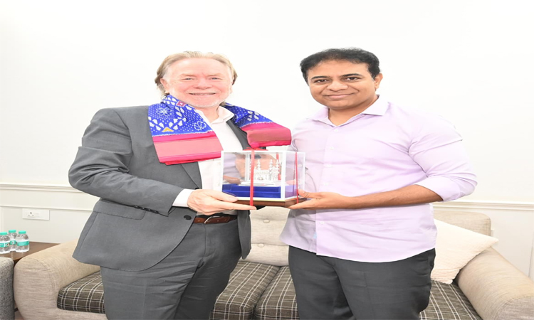 కేటీఆర్‌తో ఆస్ట్రేలియా హైకమిషనర్ భేటీ