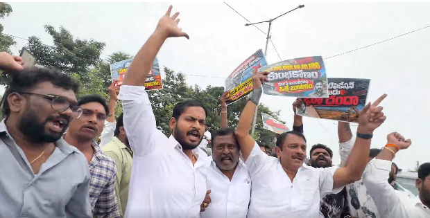 బీఆర్ఎస్ నాయకుల అక్రమ అరెస్టు