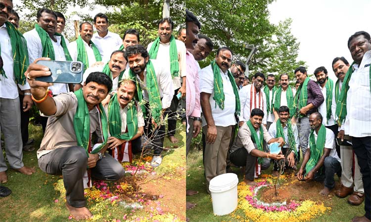 GIC:పద్మాక్షి గుట్ట వద్ద గ్రీన్ ఛాలెంజ్